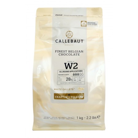 Čokoláda bílá Callebaut W2NV 1 kg