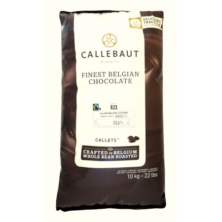 Čokoláda Callebaut mliečna Fairtrade 823NV 33,6 % kakao,...